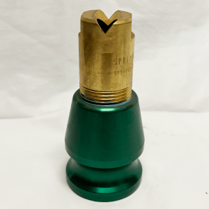 Multi-purpose hydroseeder nozzle, NozzleCam code green, 50 degree